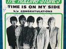 ROLLING STONES TIME IS ON MY SIDE / CONGRATULATIONS SIGNED 1964 7' 45rpm PIC SLV