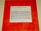 COIL Vinyl Record - How To Destroy Angels. Very rare 1984 Single-sided 12