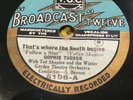 78 rpm SOPHIE TUCKER & TED SHAPIRO - BROADCAST TWELVE 5196