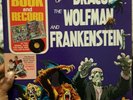 A Story Of Dracula, The Wolfman, And Frankenstein 1975 Peter Pan Book & Record