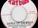 BOB MARLEY & WAILERS - LIVELY UP YOURSELF on  TUFF GONG   EX condition 1st press