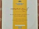 JOHANNA MARTZY 4.Violin concerto MOZART, JOCHUM 10'' Inch DGG 16119 LP ed1