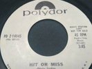 ODETTA: Hit Or Miss / Take Me To The Pilot 45  7” RADIO STATION Copy, Rare