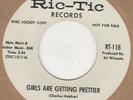 Edwin Starr Girls Are Getting Prettier  Ric-Tic DEMO Soul Northern Motown