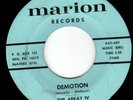 ERIE, PA FUZZZZZ GARAGE PSYCH 45 - DEMOTION - THE ARKAY IV on MARION - HEAR
