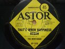 Montanas - That's When Happiness Began (OZ Astor 1966 PROMO) Tuff mod freakbt