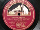 AL BOWLLY & NEW MAYFAIR ORCHESTRA - ‘RAGES OF RADIOLAND’ HMV B3836, RARE