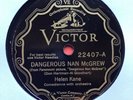 HELEN KANE - ‘DANGEROUS NAN McGREW’ VICTOR 22407, UNCOMMON