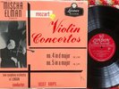 MISCHA ELMAN Mozart VIOLIN CONCERTOS Rare UK LONDON LL 1271 1A/2A Josef Krips