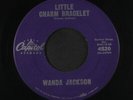 WANDA JACKSON: Riot In Cell Block Number Nine / Little Charm Bracelet 45