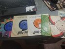 five single vinyl tango records