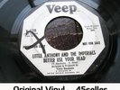 ? LITTLE ANTHONY promo 'Better Use Your Head' ORIGINAL northern soul 45