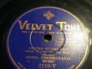 78 Rpm; Hotel Pennsylvania Orchestra ,Puttin' On The Ritz & With You   Velv-2110