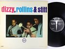 Dizzy Gillespie, Sonny Rollins, & Sonny Stitt - S/T LP - Verve - V-8477 Mono VG+