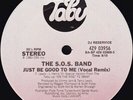 THE S.O.S. BAND Just Be Good To Me (Remix) 12” PROMO 1983 Orig Mod-Soul NM audio