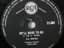 JIM REEVES - HE'LL HAVE TO GO / IN A MANSION - 78 RPM - SOUTH AFRICA - VG+ COND