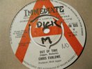 CHRIS FARLOWE  OUT OF TIME / BABY MAKE IT SOON  RARE 7' DEMO IMMEDIATE RECS 1966