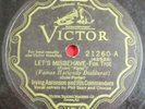 IRVING AARONSON & HIS COMMANDERS 78 rpm VICTOR 21260 pre war jazz/dance E+