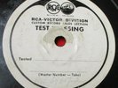McKINNEY'S COTTON PICKERS TEST PRESSING 78 rpm pre war jazz EE+