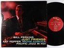 Bill Perkins - Just Friends LP - Pacific Jazz - PJ M-401 Mono DG VG+