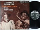 Coleman Hawkins & Ben Webster - Encounters LP - Verve - MG VS-6066 DG VG+