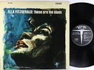 Ella Fitzgerald - These Are The Blues LP - Verve V6-4062 David Stone Martin VG+