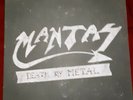 MANTAS -DEATH BY METAL LP RELAPSE RECORDS 2012 EXHUMED GRUESOME MORBID ANGEL