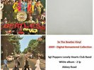 3x Vinyl The Beatles - Sgt Pepper's, White Album, Abbey Road - Remaster 2009