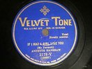 JAZZ ANNETTE HANSHAW If I Had A Girl Like You/My FutureJustPassed VELVETONE 2178