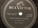 78rpm ELVIS PRESLEY Heartbreak Hotel / I Was The One RCA 20-640 CANADA press EX