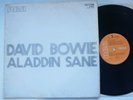 ITALIAN DAVID BOWIE LP ALADDIN SANE PROVISIONAL TEMPORARY COVER V. RARE