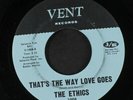 ETHICS: Standing In The Darkness / That's The Way Love Goes 45 (light ring wea