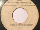 ELEMENTS OF LOVE Love & Understanding/Down By The River 45 test pressing hear