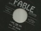 ROCKABILLY R&B - JIM JACKSON - I WANT YOUR LOVE - GUITAR BREAKS HEAR- 1959 FABLE