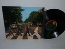 THE BEATLES Abbey Road 1986 EX LP Capitol SJ 383 colorband/rainbow reissue
