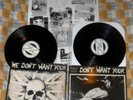 We don't want your fucking law war lp conflict broken bones punk varukers insane