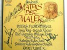 RAFAEL KUBELIK Autographed LP Mathis Der Maler James king +2 LH523