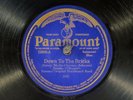 78 RPM -- Jimmie O'Bryant's Famous Original WB Band, Paramount 12308, EE+ Jazz