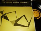 MILES DAVIS QUINTET : RELAXIN WITH LP 1976 PRESTIGE MONO SMJ 6532 JAPAN +INSERT