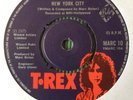 T.REX Marc Bolan New York City EX  TWO 'A' SIDE LABELS