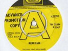 Ray King Soul Band ?– Behold / Soon You'll Be Gone- 7