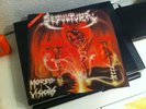 SEPULTURA MORBID VISIONS/BESTIAL DEVASTATION LP 1985/86 ROADRACER NETHERLANDS