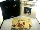 Broadway Musical LP Bundle: CATS, Les Miserables, The Sound of Music VINYL
