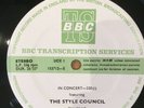 THE STYLE COUNCIL BBC Transcription Disc In Concert 330, CN4364/S