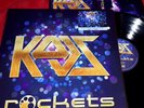 ROCKETS - KAOS - LP VINILE NERO / BLACK VINYL -  250 COPIE NUMERATO SU STICKER