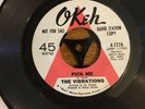 THE VIBRATIONS-PICK ME/YOU BETTER BEWARE 7”45 PROMO EX.PLAYS GREAT.