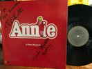 ANNIE Original Cast Recording 1977 1st Press | Quad Vinyl=VG+ | Signed Cover=NM