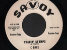 1963 Oboe (O.B. McClinton) R&B M- DJ 45 (Tradin  Stamps / Mother-in Law Trouble)