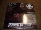 DEATH IN JUNE LIVE TEL AVIV 2 LP NUMEROTE, 500 EXEMPLAIRES,  EXCELLENT ETAT