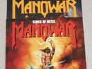 3 x Manowar LP, Kings Of Metal, Fighting The World,  Battle Hymns, Vinyl